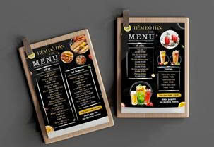 menu dien tu