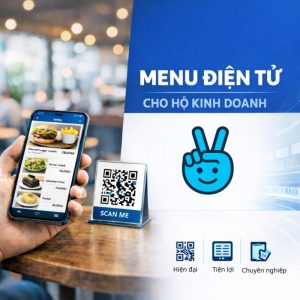 Menu điện tử online cho HKD