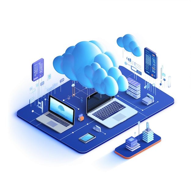 Hosting Illustration